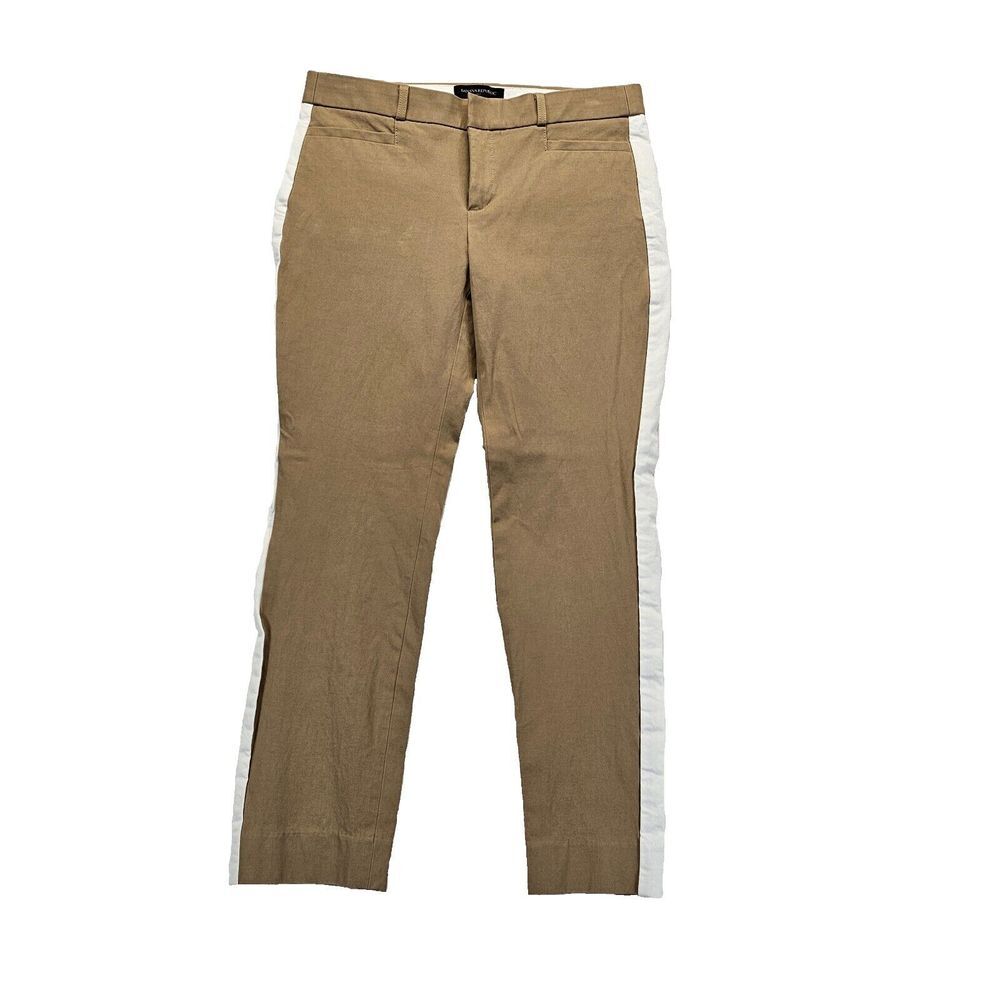 EUC Banana Republic Skinny Sloan Pants Bi-Stretch Retains Fit Brown Womens Sz. 6